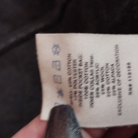 WOOL/ALPACA BLEND MARTIN&OSA BRAND GRAY ZIPUP JACKET Size Large - Picture 11 of 12